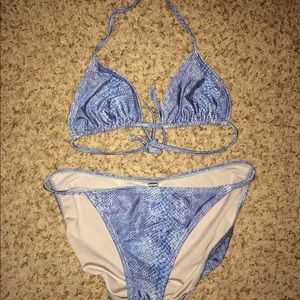 Old Navy blue bikini